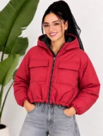 کاپشن سیلیکونی پشت بلند گت دار کد 499-2 - Image 4