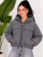 کاپشن سیلیکونی پشت بلند گت دار کد 499-2 - Image 2
